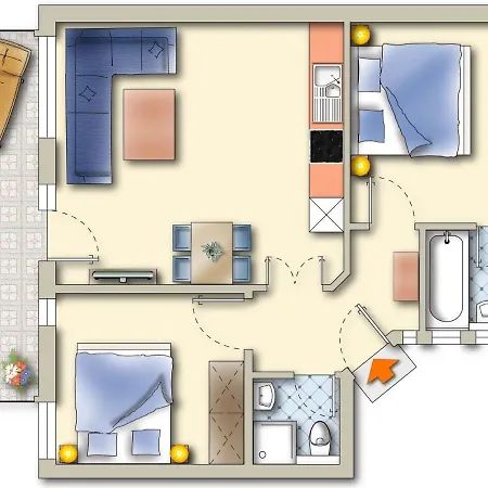 Komfort-ferienwohnung Hansa By Meer-ferienwohnungen * Binz